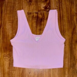 Pink tank top